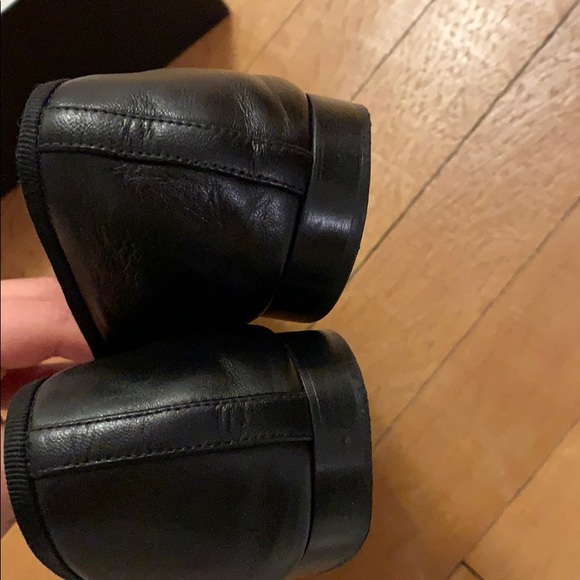Chanel Black Ballet Flats PERFECT Condition 39.5 - Picture 4 of 7